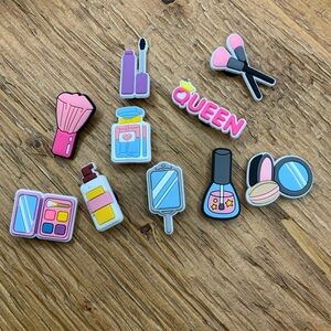 Croc Shoe Charms Bundle Lot - Make-Up